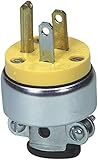 Eaton 2867-BOX 15-Amp 2-Pole 3-Wire 125-Volt Heavy Duty Grade Armored Vinyl Plug, Yellow [並行輸入品]
