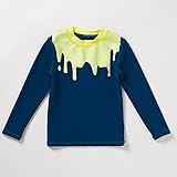 BABY ONE™ （ベビーワン）キッズ水着 長袖ラッシュガード　長袖トップス 　　uvカット 紫外線対策 男の子服 スイムウェア 　 (110#)