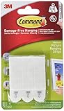 Command Medium Picture Hanging Strips-White 4 Sets/Pkg (並行輸入品)