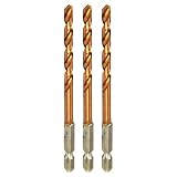 SK11 六角軸 3倍スピード 鉄工用ドリル 5.0mm 3本組