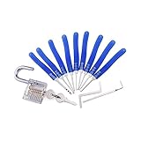 ロック付きピックツールをロックする (9pcs tools(blue))