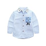 (フェレシテ)fereshte 子供 ワイシャツ シャツ チェック 柄 Yシャツ キッズ 結婚式 発表会 男の子 卒業式 入学式 100cm ブルー