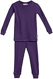 Cityスレッドベビー女の子リブSnug Fit PJ Set (ベビー) – パープル カラー: パープル