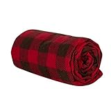 Trend Lab Swaddle Blanket, Brown and Red Buffalo Check by Trend Lab [並行輸入品]