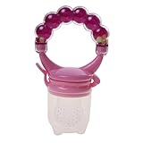 Lovoski 赤ちゃん　安全　シリコーン　おしゃぶり　歯がため　歯固め　摂食　哺乳瓶　ボトル　全4色3サイズ - ピンク, M