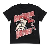 コスパ 無職転生 ~異世界行ったら本気だす~ エリス・ボレアス・グレイラット Tシャツ BLACK Lサイズ