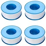 TBDBNR シーリングテープ タップ補修テープ 防水テープ 耐熱 シール性 良好 タフネス ネジ付チューブ 長さ20m 4巻入 青 53mm x 22mm