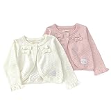 coeur a coeur (クーラクール ) ボレロカーディガン (70～100cm) キムラタンの子供服 (44013-181a) ピンク 70