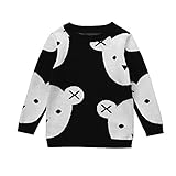 Tovadoo 子供服 ベビー服 男の子 女の子 アウター カーディガン 冬服 長袖 熊柄 暖かい 柔らかい キュート 旅行 保育園 1-4歳