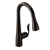 Moen 7594EORB Arbor With Motionsense One-Handle High Arc Pulldown Kitchen Faucet Featuring Reflex, O