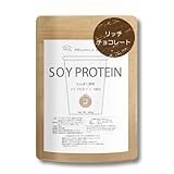 誰でも美味しく飲めるソイプロテイン 300g(リッチチョコレート) 15種類のフレーバー 酵素パウダー 乳酸菌 ダイエット コラーゲン ビタミン