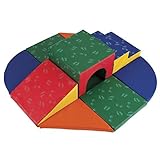 ECR4Kids SoftZone Lincoln Tunnel Foam Climber [並行輸入品]
