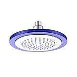 Zhhlinyuan 良質 8 inch Round LED Shower Head Temperature Control 3 colors Changing シャワーヘッドSDH-C4