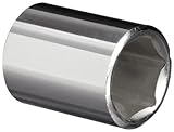 Martin B620 5/8 Type II Opening 3/8 Square Drive Socket 6 Points Standard 1-1/8 Overall Length Chrom