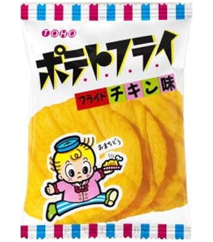 Amazon.co.jp: ポテトフライ フライドチキン味 【 20袋 】 駄菓子