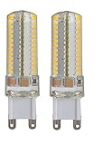 E-Bro 2x G9 3014 SMD 104 LED 6W Warm White Led Light Corn Bulb Lamp AC 110V Hot Sale [並行輸入品]