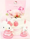 Hello Kitty [キティフラワーケーキ ピンク] プリザーブドフラワー