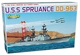 プラッツ ドラゴン 1/700 アメリカ 駆逐艦 スプルーアンス DD-963 プラモデル DR7084 (船)