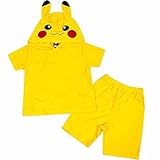 ポケモン ピカチュウ パジャマ なりきり 変身半袖パジャマ キッズ ポケットモンスター サン&ムーン fo-sspj02 130cm