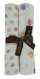Zack & Tara Swaddle - Thick 'n' Thin Pack - Adorable Animals & Pretty Polka by Zack & Tara