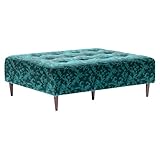 arne ベンチ 椅子 ベンチソファー ソファーベンチ 幅120 奥行96 高さ40cm Baggy RG 4×5 モケット ミカエル柄 ブルーグリーン