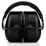 SilentSound 37 dB NRR Sound Technology Safety Ear Muffs with LRPu Foam for Shooting, Music & Yard Wo