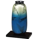 九谷焼 陶器 花瓶 銀彩夜明け AK5-1263