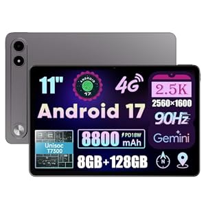 ALLDOCUBE iPlay 80E Android 17搭載 タブレット 11インチ 2.5K 90Hz 8コアT7300 4G LTE GPS