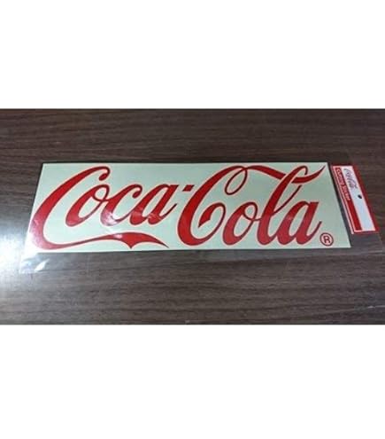 CocaCola コカ・コーラ 特大ステッカー　額装済 CocaCola コカ・コーラ 特大ステッカー 額装済 Amazon.co.jp