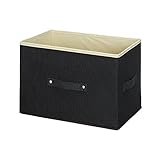 カラーボックス 収納ボックス 縦置き 横型 ブラック 幅38×奥行26×高さ26cm GK3826-BK