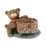 P Prettyia フラワーポット　プランター　植え盆　古井クマ　テラリウム　収納ボックス　棚　置物　園芸　家庭　装飾