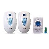 デジタルLEDインジケータライト　38曲　ワイヤレスリモートコントロールドアベル　屋内ドアベルレシーバ　ホテル、モーテルのため