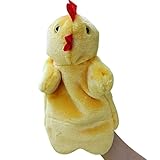 Remeehi ハンドパペット　にわとり　パペット　動物 手 人形 アニマル ハンド パペット 幼児 情操 教育 親子 おもちゃ 知育 人形劇 小道具　物語　雌鳥