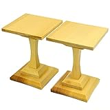 将棋駒台 3寸足付将棋盤用駒台 ヒバ1本足 ※将碁屋ミニ椿油付き