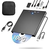 【2025革新型】CD DVDドライブ 外付け，静音 外付けdvdドライブ, USB3.0 +Type-C 光学ドライブ 外付け，外付けDVD/CDドライブ 高速 読取・書込，薄型DVDプレーヤー 外付,そとずけ dvdドライブ Window/Mac OS/Linux対応