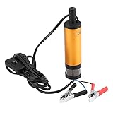 Qiilu水中ポンプ 転送ポンプ　12 L / min　12V 38ｍｍ　取り外し可能な潜水用