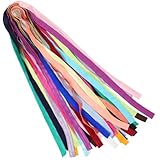 iplusmile 平ゴム ストレッチテープ 縁取り 15mm幅×1m カラフル ゴムバンド 伸縮 ふちどり 手芸 裁縫 ハンドメイド 洋裁 ヘアバンド マスク ランダムカラー