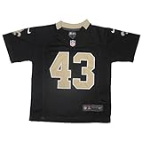 Boys No Saints Sproles # 43 Athletic Short Sleeve Jerseyブラック S ブラック