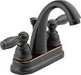 Peerless P299696LF-OB Apex Two Handle Lavatory Faucet, Oil Bronze [並行輸入品]