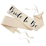 Mud Pie 4485026T Bride to Be Wedding Sash