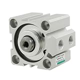 uxcell シンエアシリンダ ダブル アクション 40mm ボア 15mmストローク SDA40-15