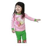 Hooyi 赤ちゃん女の子パジャマ綿子供かわいい蜂パジャマ セットします。 (95（3歳）)