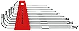 PBSWISSTOOLS ローレット入六角レンチセット (ピービースイスツールズ) 3212LH-10(パックナシ) 3212LH-10