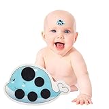 かわいい赤ちゃん額の温度のステッカー　子供の漫画の額の温度計　赤ちゃん子供の額ストリップステッカー温度計　発熱安全健康温度試験　可愛い漫画イルカ　10個入り