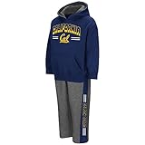 幼児用Cal Berkeley Golden Bears Boys Punter Fleece Hoodie andスウェットパンツセット(チームカラー)
