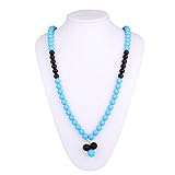 Homeself Silicone Teething Necklace for Babies Baby Safe For Mom To Wear - Silicone Chew Beads 100% 