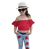 Lurryly APPAREL ガールズ US サイズ: Size:3T, Label Size:110 カラー: レッド