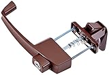 Wright Products VK444-2BN KEYED HEAVY DUTY TIE DOWN PUSH BUTTON Handle, BROWN [並行輸入品]