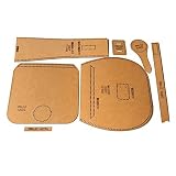 Xsdjasd 1 セット レザー ツール キット DIY レザー テンプレート DIY ハンドメイド クラフト テンプレート クラフト ハンドバッグ 縫製パターン 完成品 21x19x6.5CM