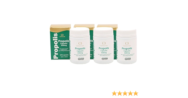 Amazon Chalmers Dale チャルマーズ デール プロポリス カプセル500mg 370粒 ｘ3個セット 海外直送 Chalmers Dale プロポリス